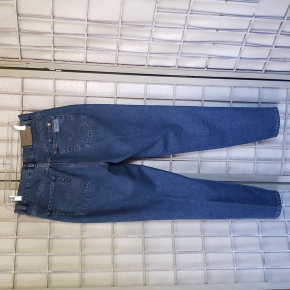 Jil Sander Vintage High Rise Straight Women's Blue Jeans Size 42(12) - Picture 4 of 6